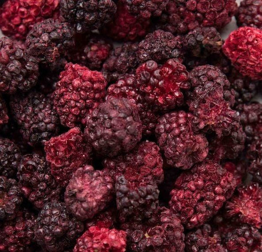 توت مقرمش مجفف بالتبريد