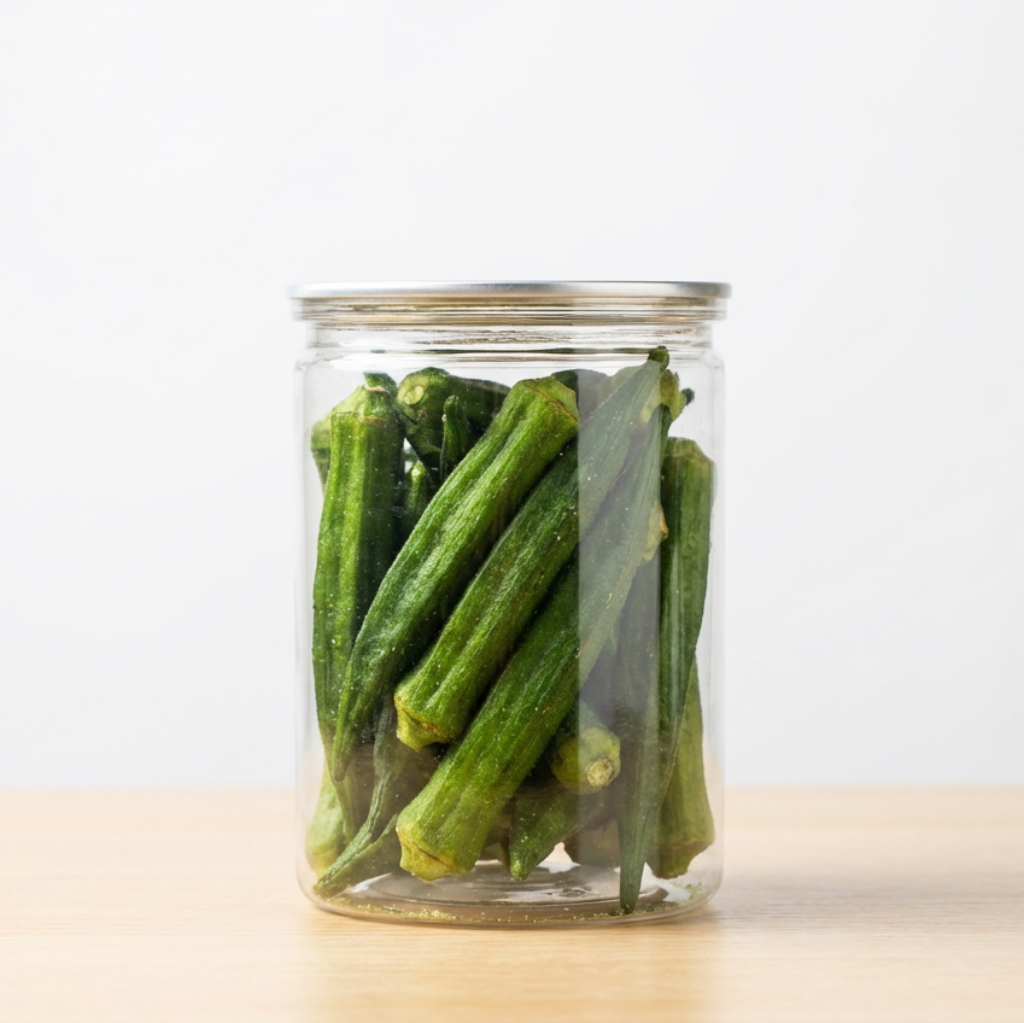 بامية مجففة مقرمشة