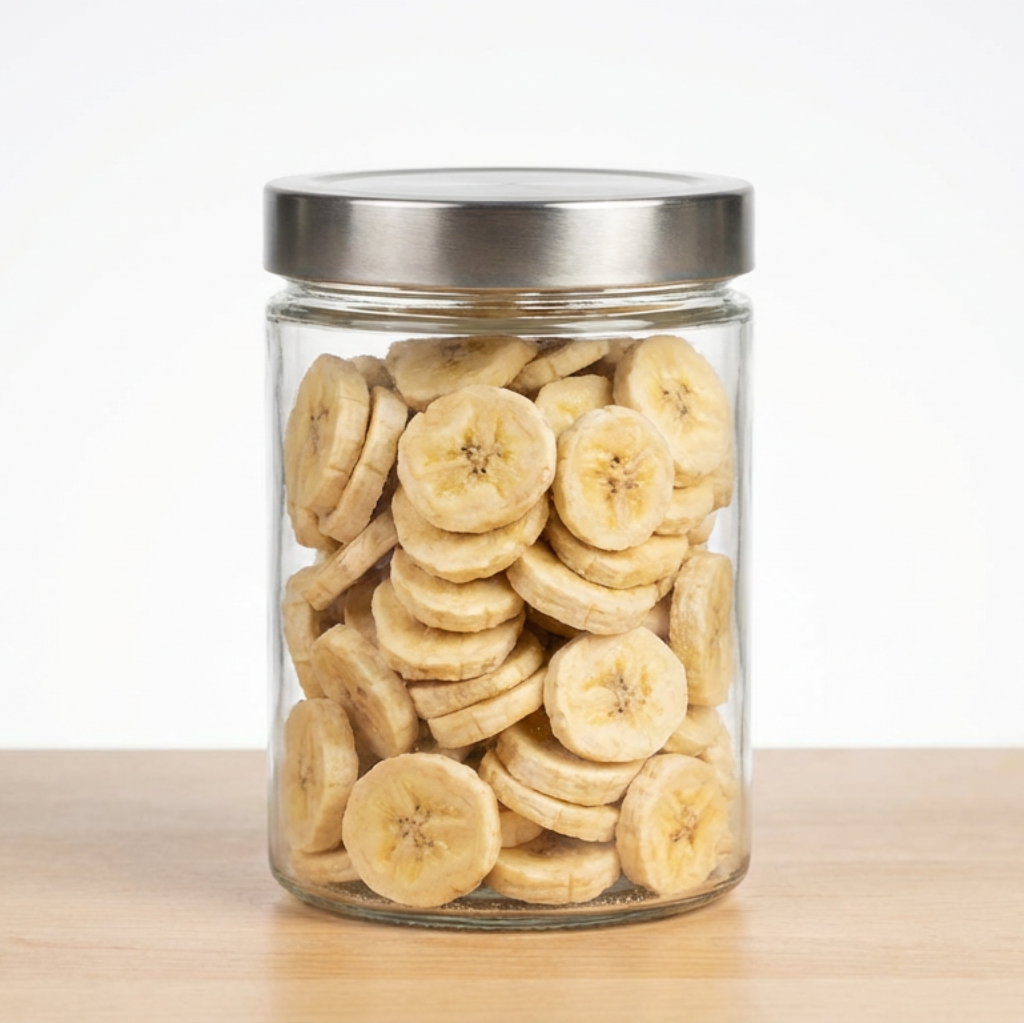 موز مجفف مقرمش