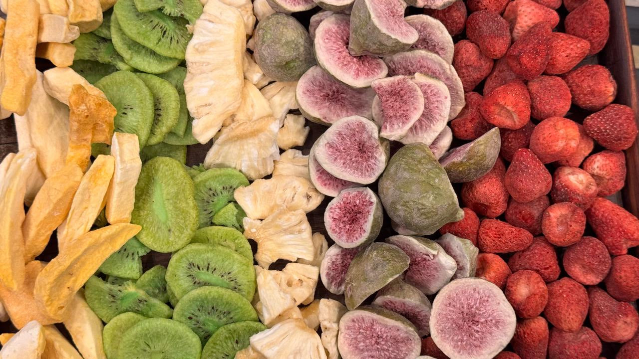 Freeze dried fruits