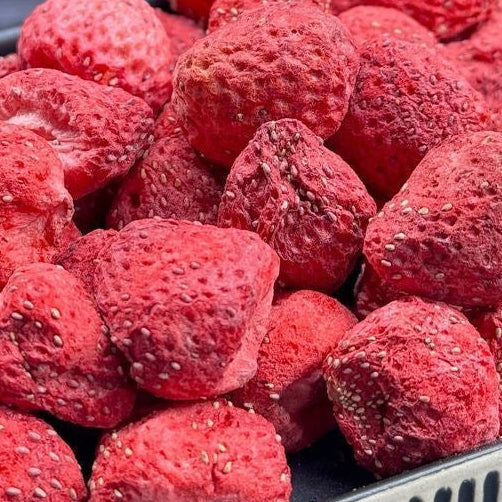 فراولة مجففة بالتبريد مصري