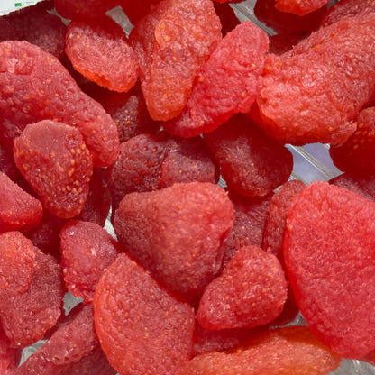 فراولة مجففة حراري طرية