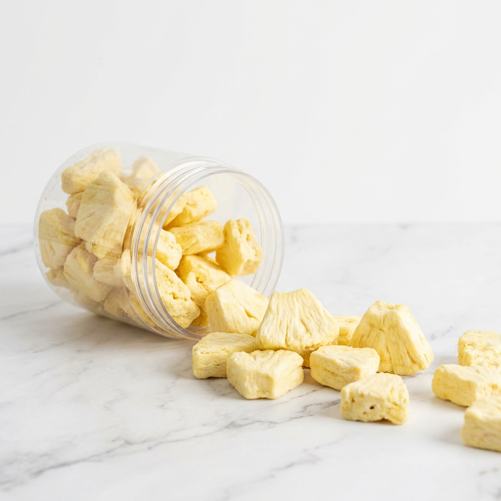 أناناس مجفف مقرمش